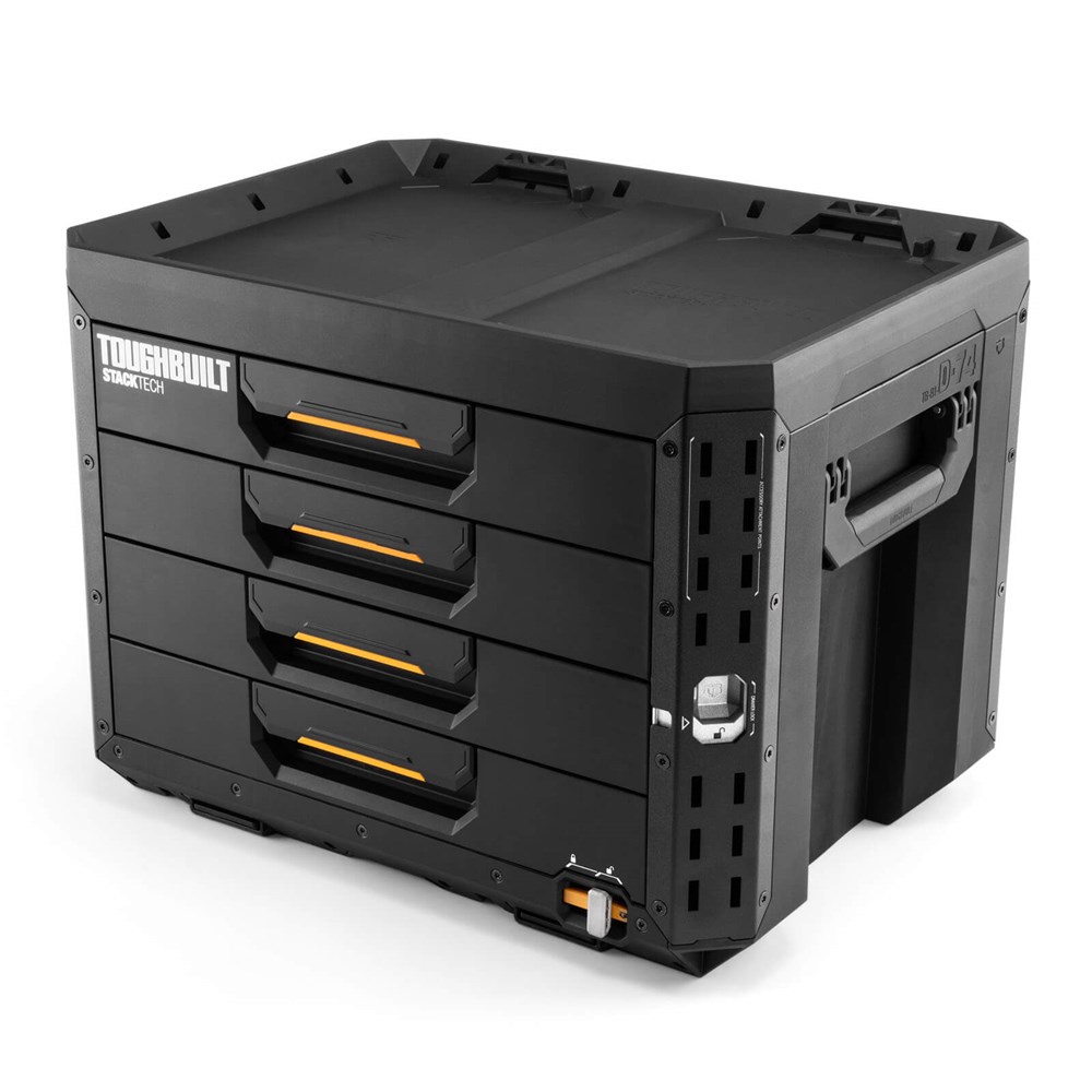 StackTech 4-Drawer Locking Box