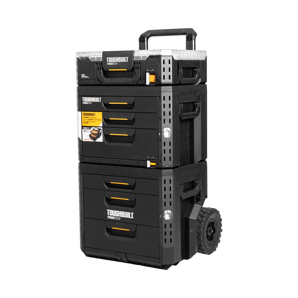 StackTech 3 Piece Rolling Drawer Combo